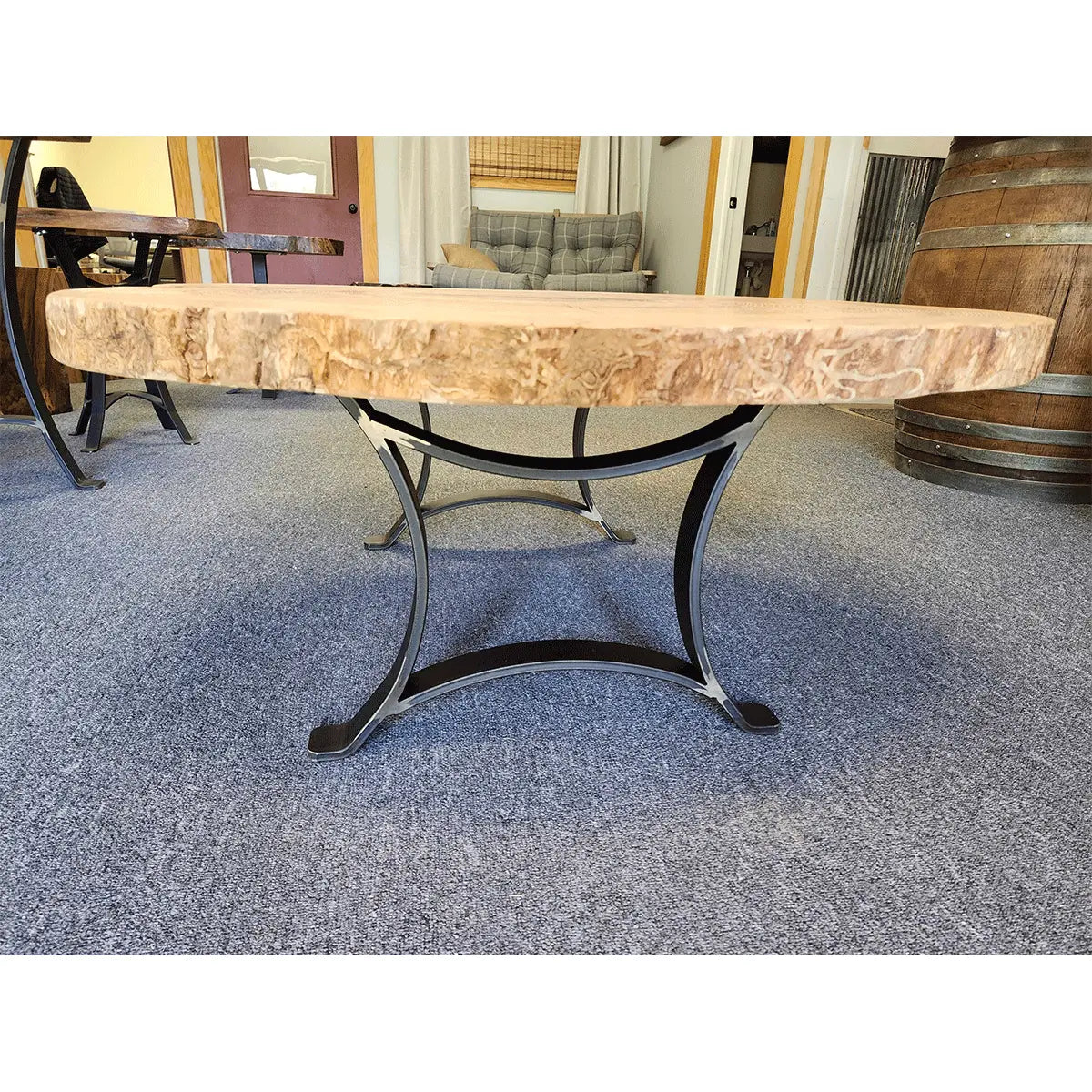 44" Live Edge Ash Coffee Table