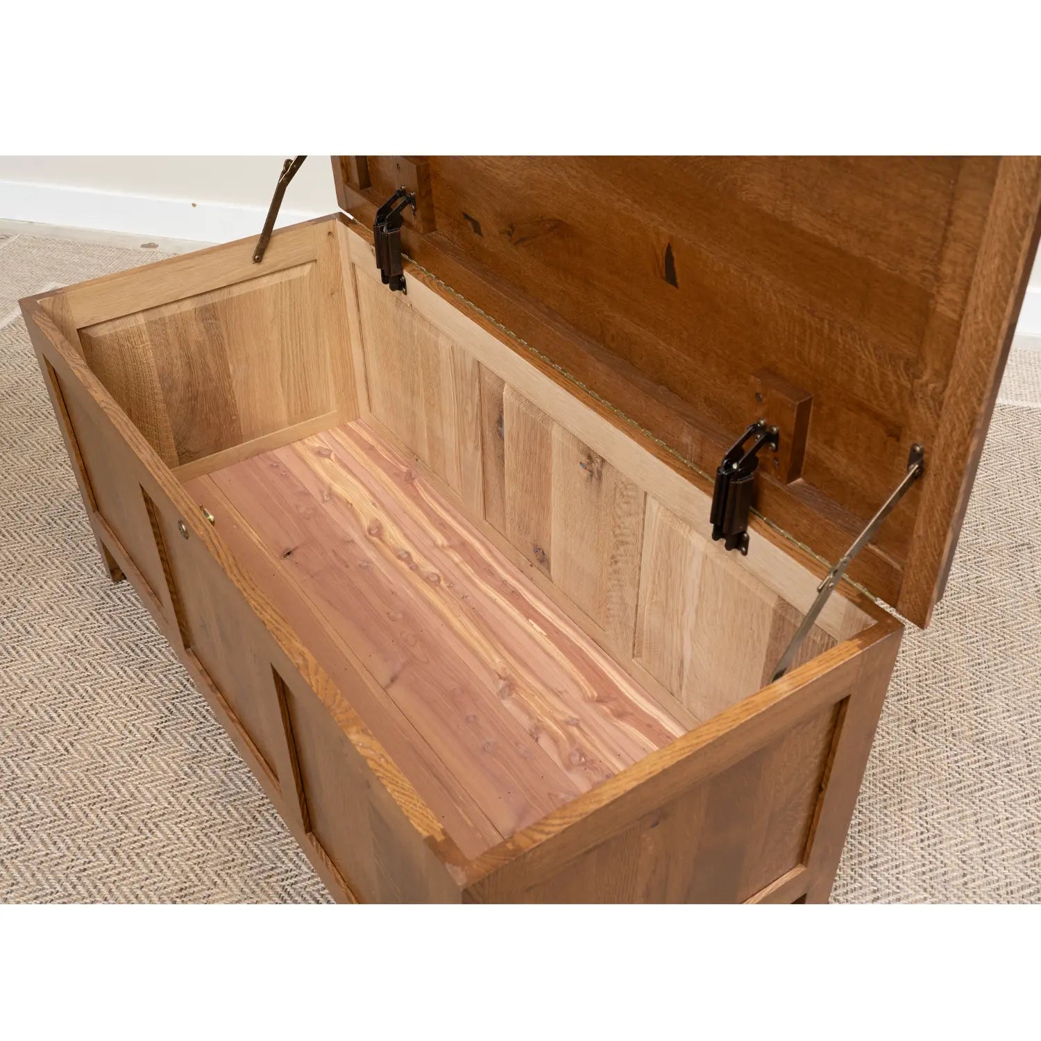 cedar lined chest table