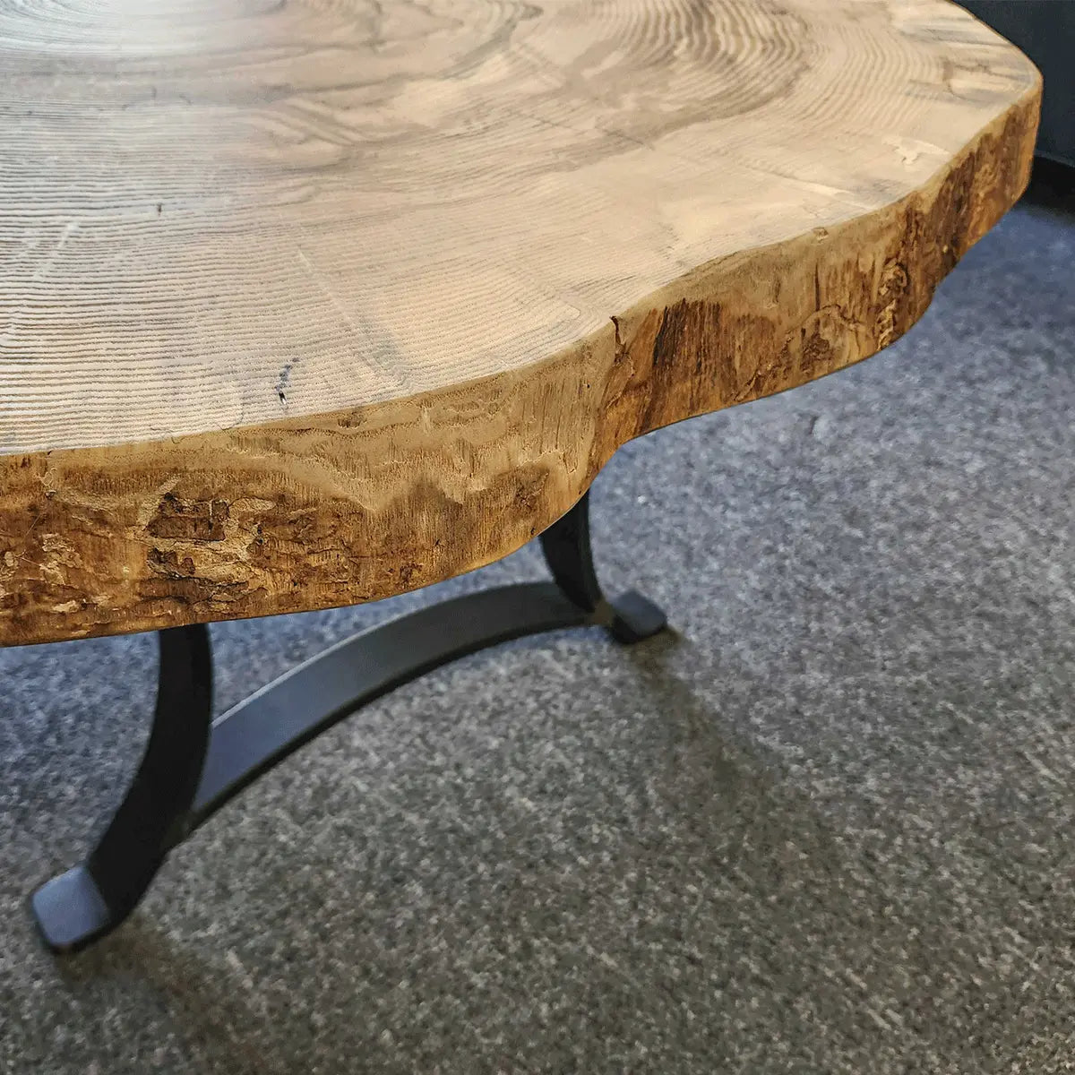 44" Live Edge Ash Coffee Table