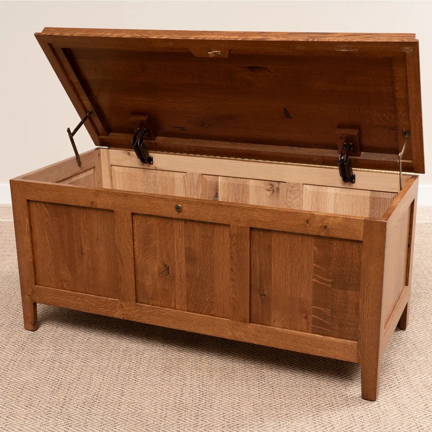 mission chest coffee table