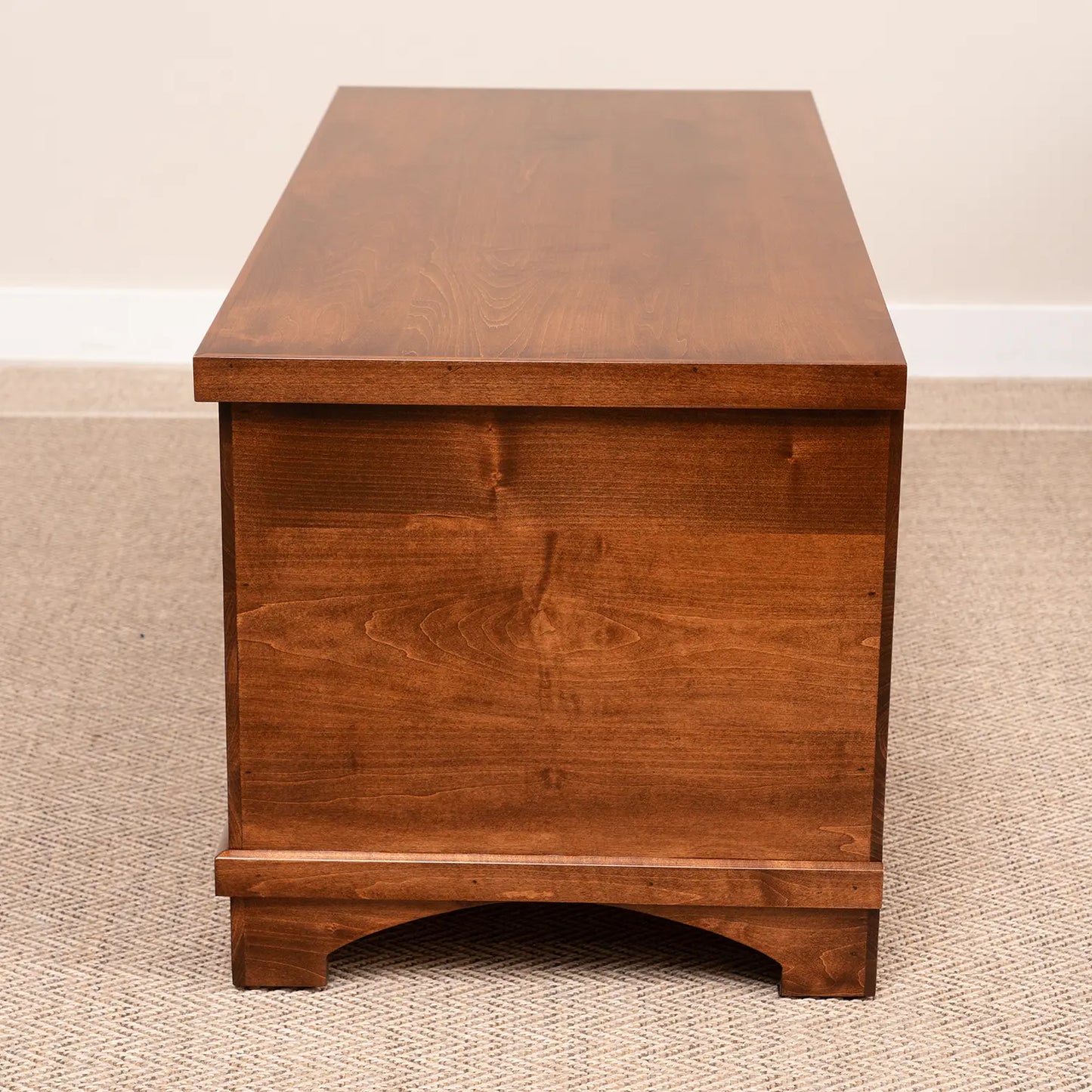 Side Brown Maple Hope Chest