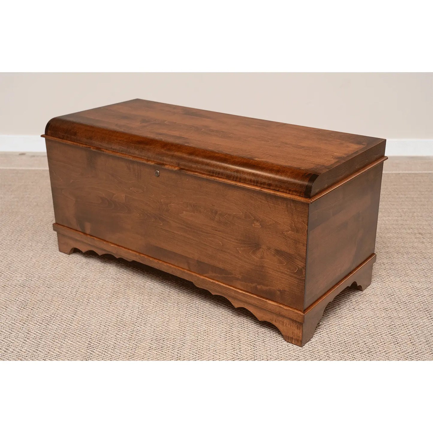 Brown Maple Cedar Lined Hope Chest