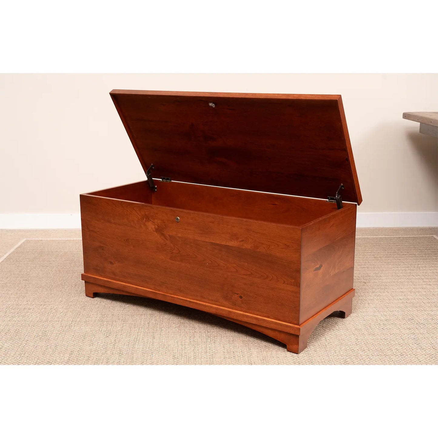Rustic Cherry Wooden Hope Chest