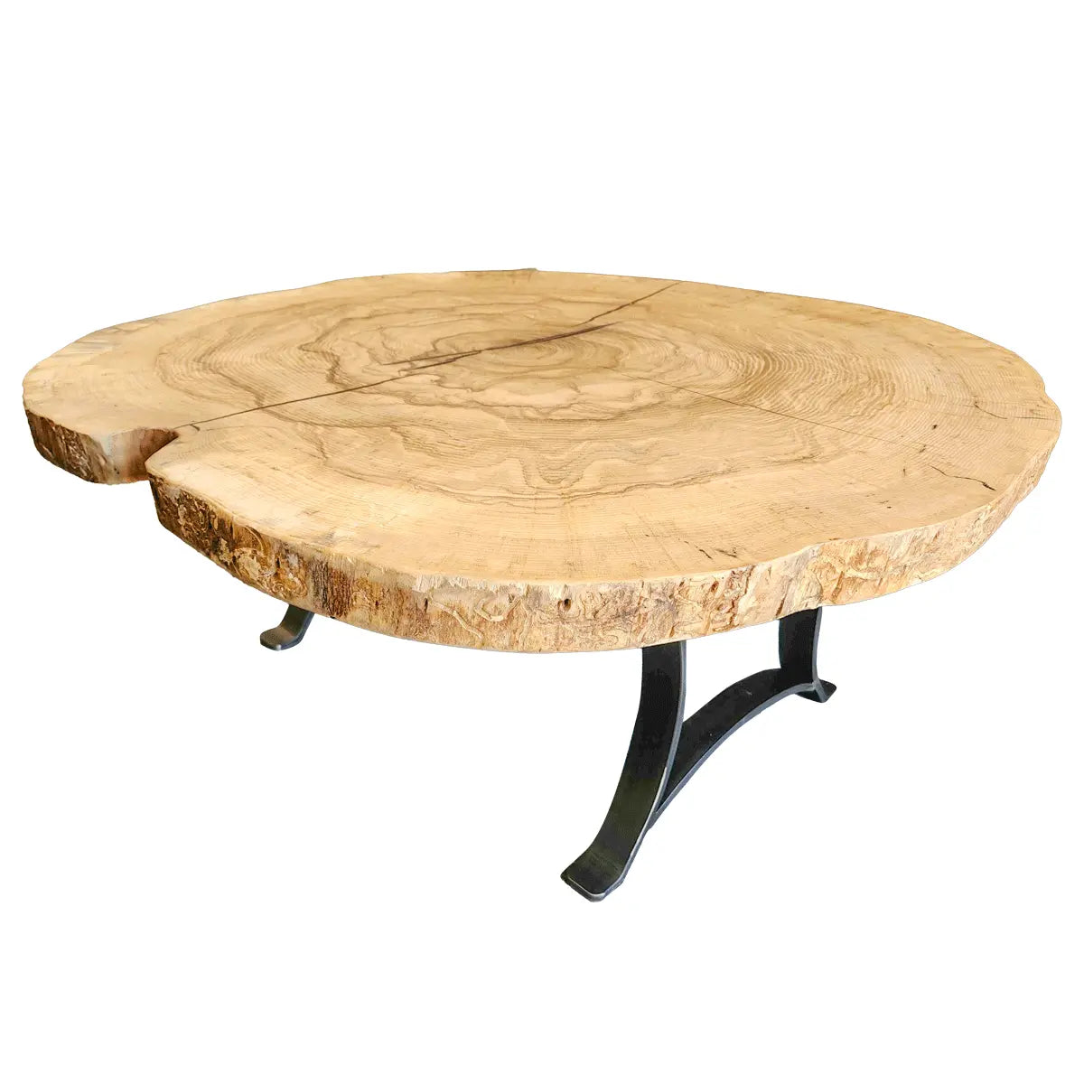 44" Live Edge Ash Coffee Table