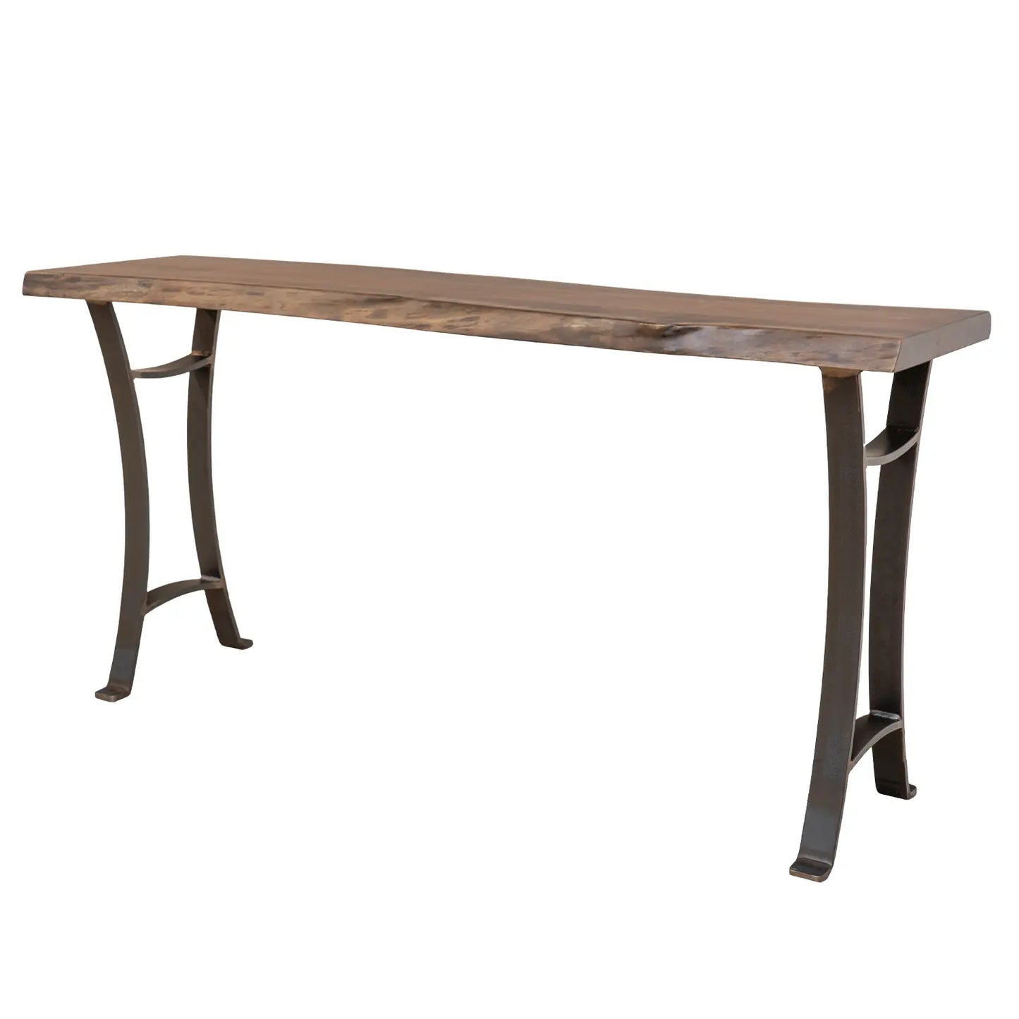 Live Edge Walnut Sofa Table
