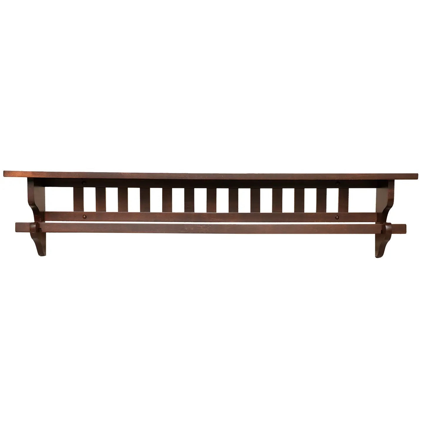 Brown Maple, Coffee, mission quilt rack