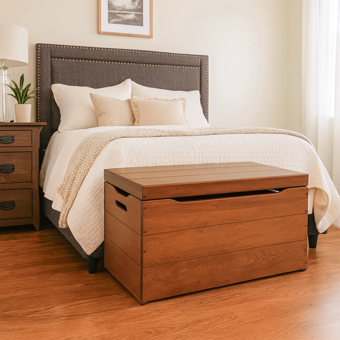 Palmer Cherry Blanket Chest, Washington Cherry Stain