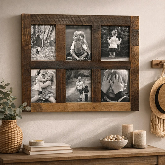 6 opening collage picture frame