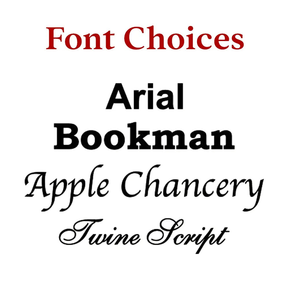 Fonts for Chest