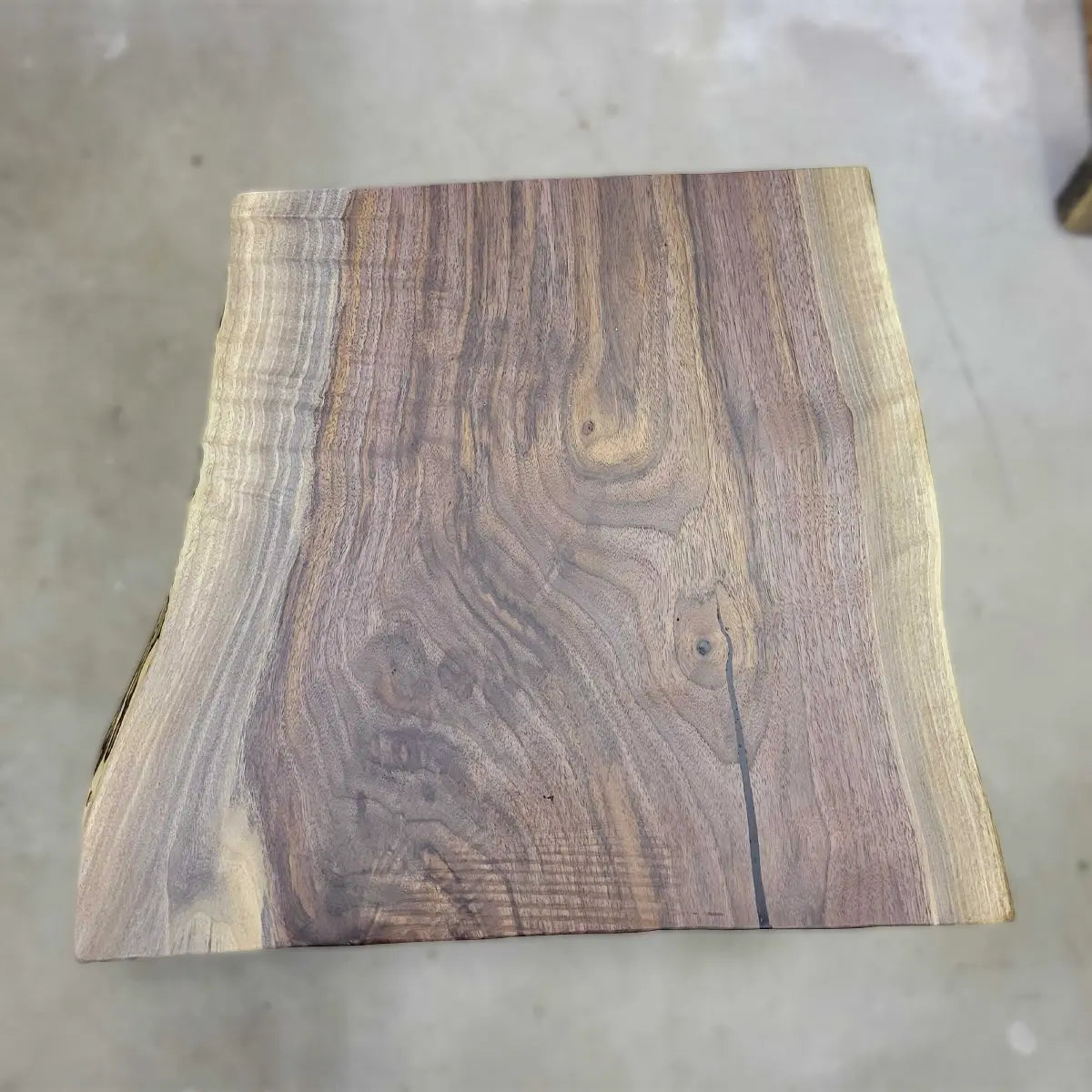 19 " Live Edge Walnut Coffee Table