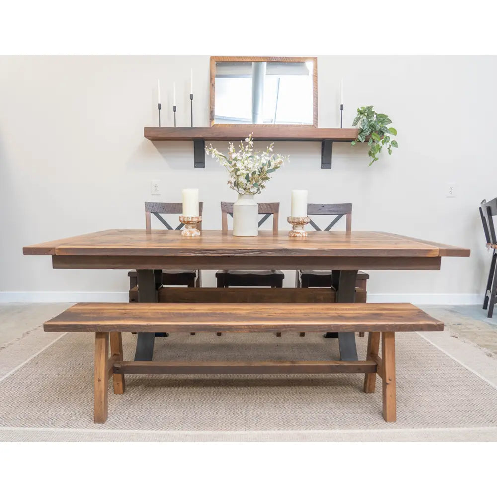 Rustic Barn Wood Dining Table