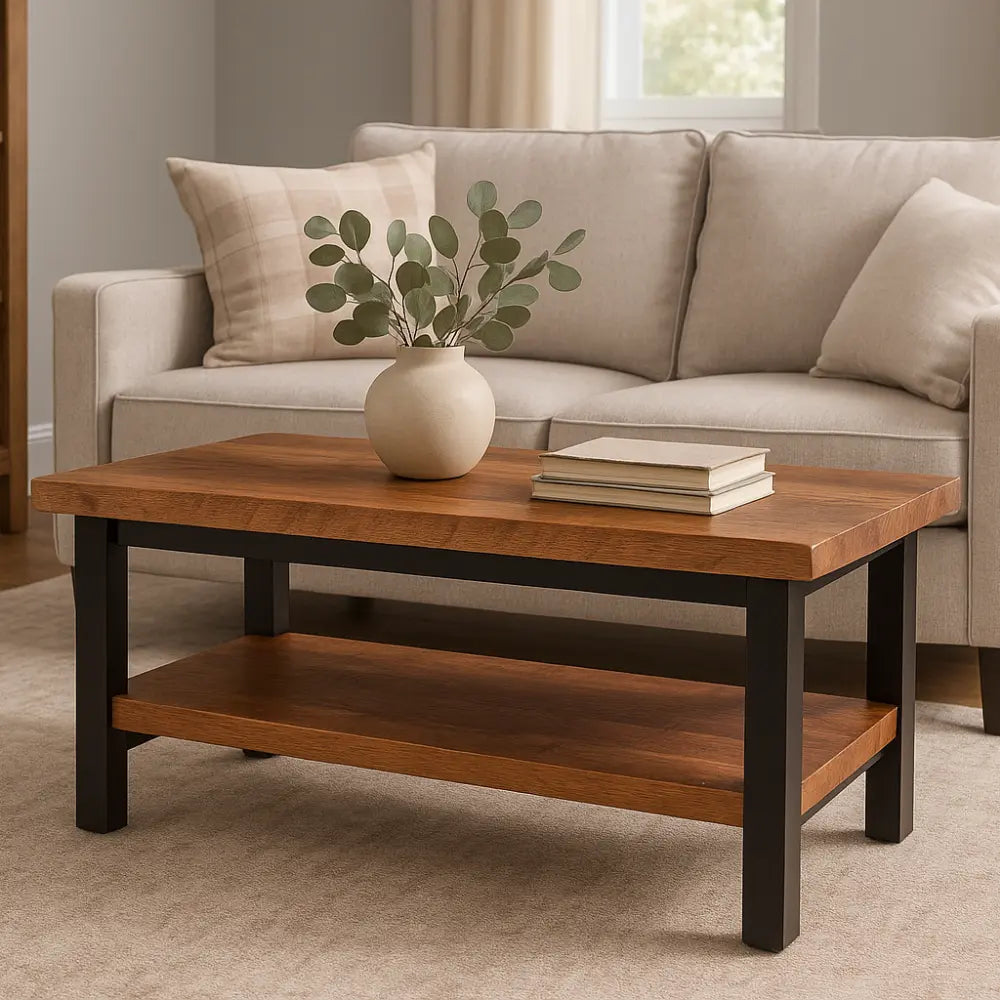 Irvine Barnwood Industrial Coffee Table
