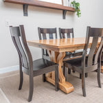 Caroline Black Stained Dining Chair