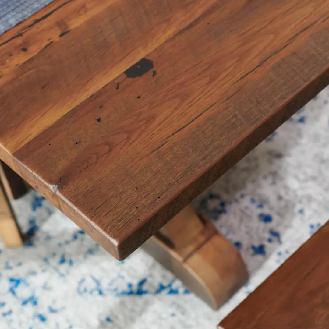 Balloway Barnwood Bench Details