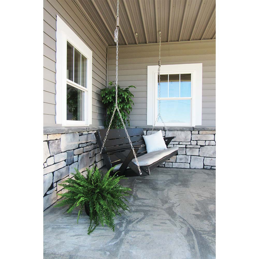 Outdoor Woodgrain Dixie Swing