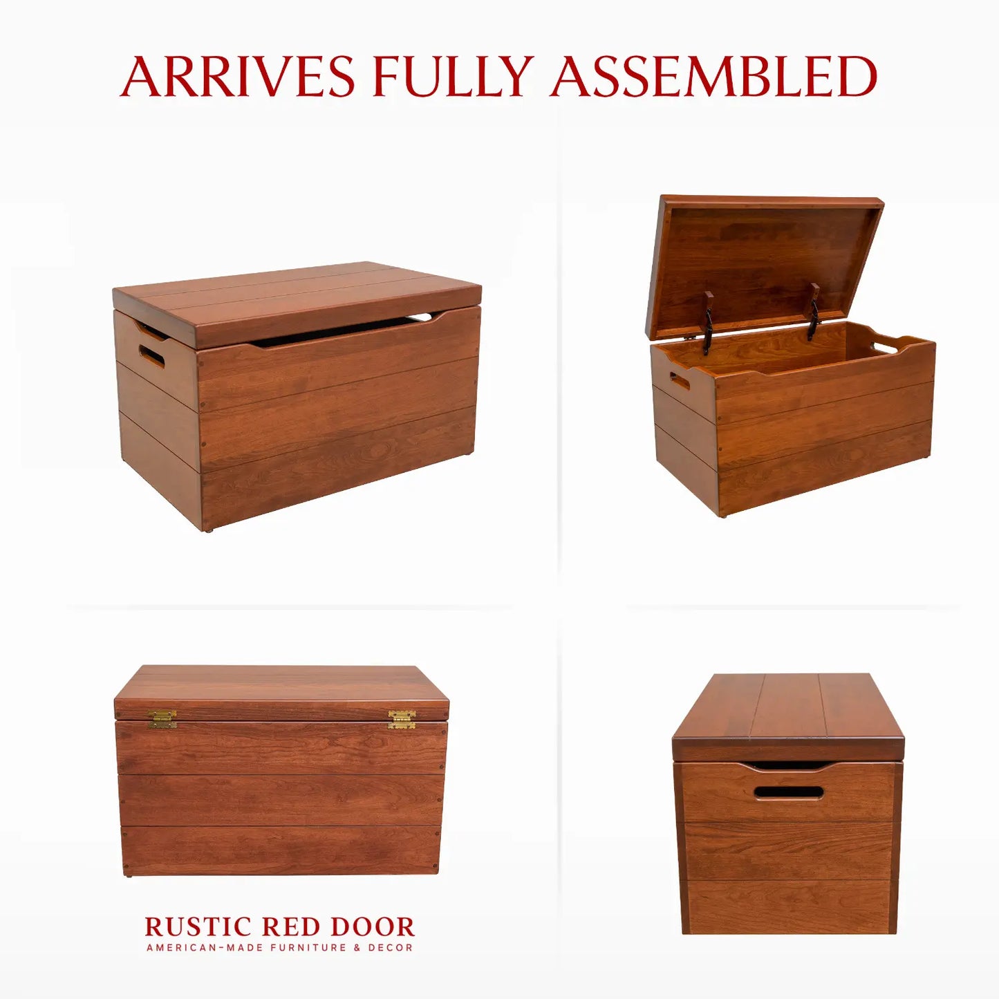 Palmer Cherry Blanket Chest, Washington Cherry Stain