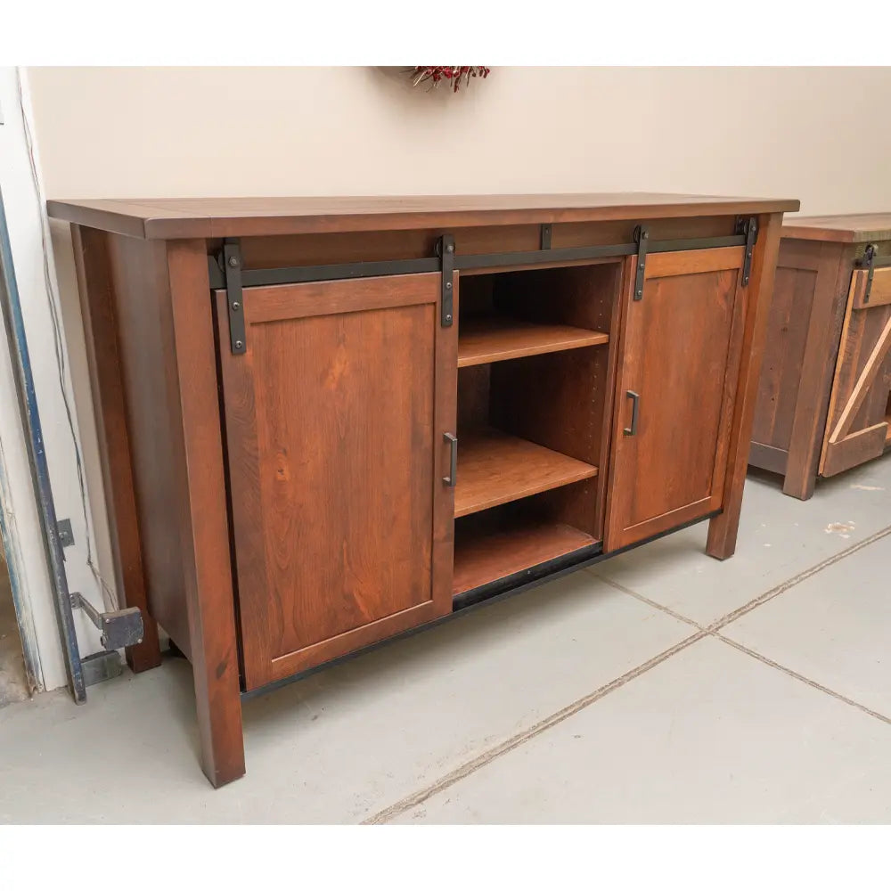 Hudson Rustic Cherry Wood Buffet