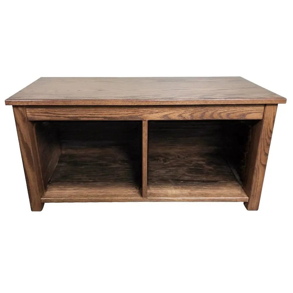 Wooden Cubby Storage Bench