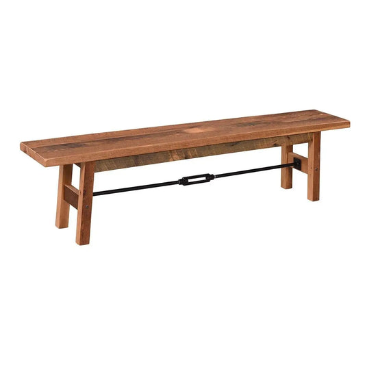 Georgetown Oak Farmhouse Bench