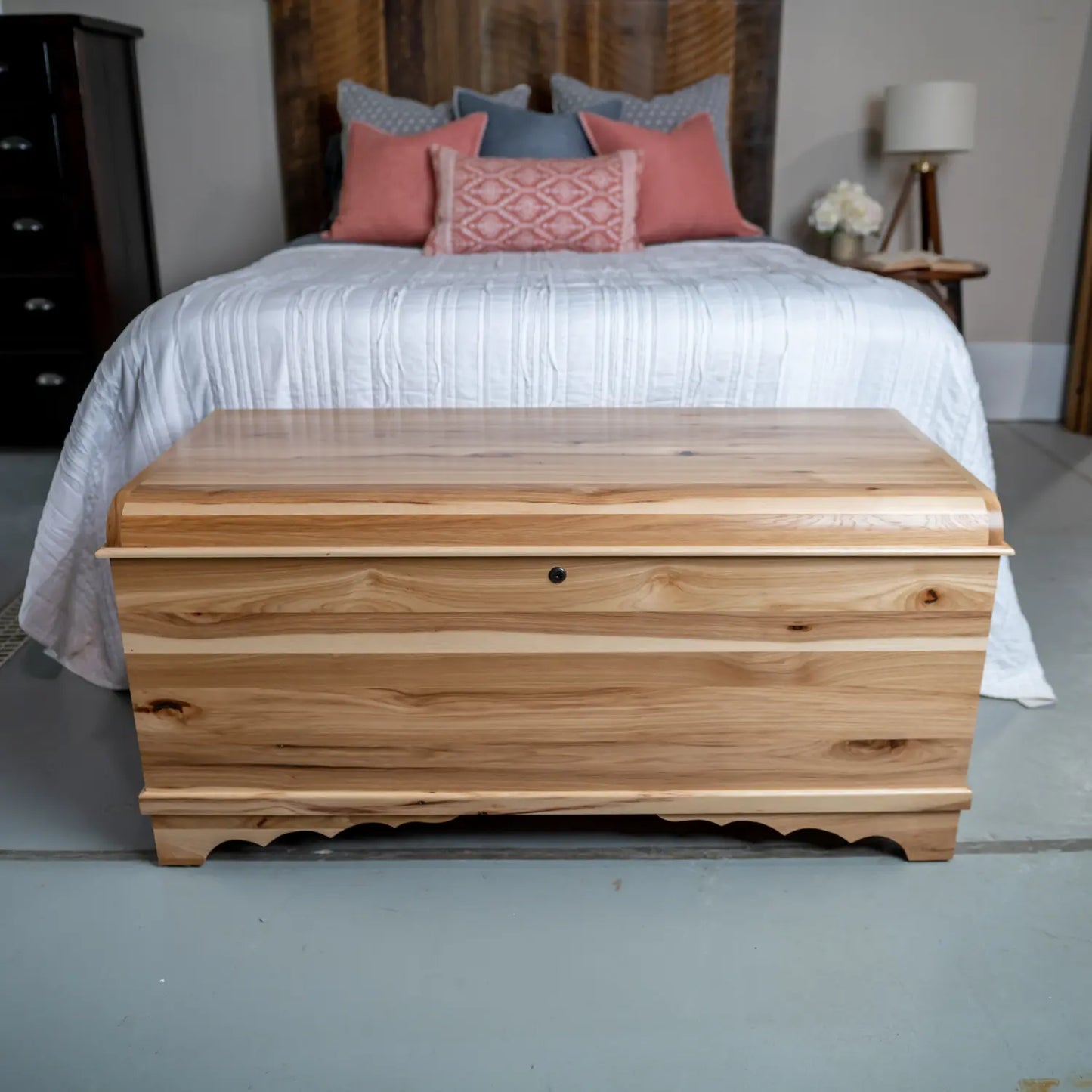 Waterfall Hickory Natural Cedar Hope Chest