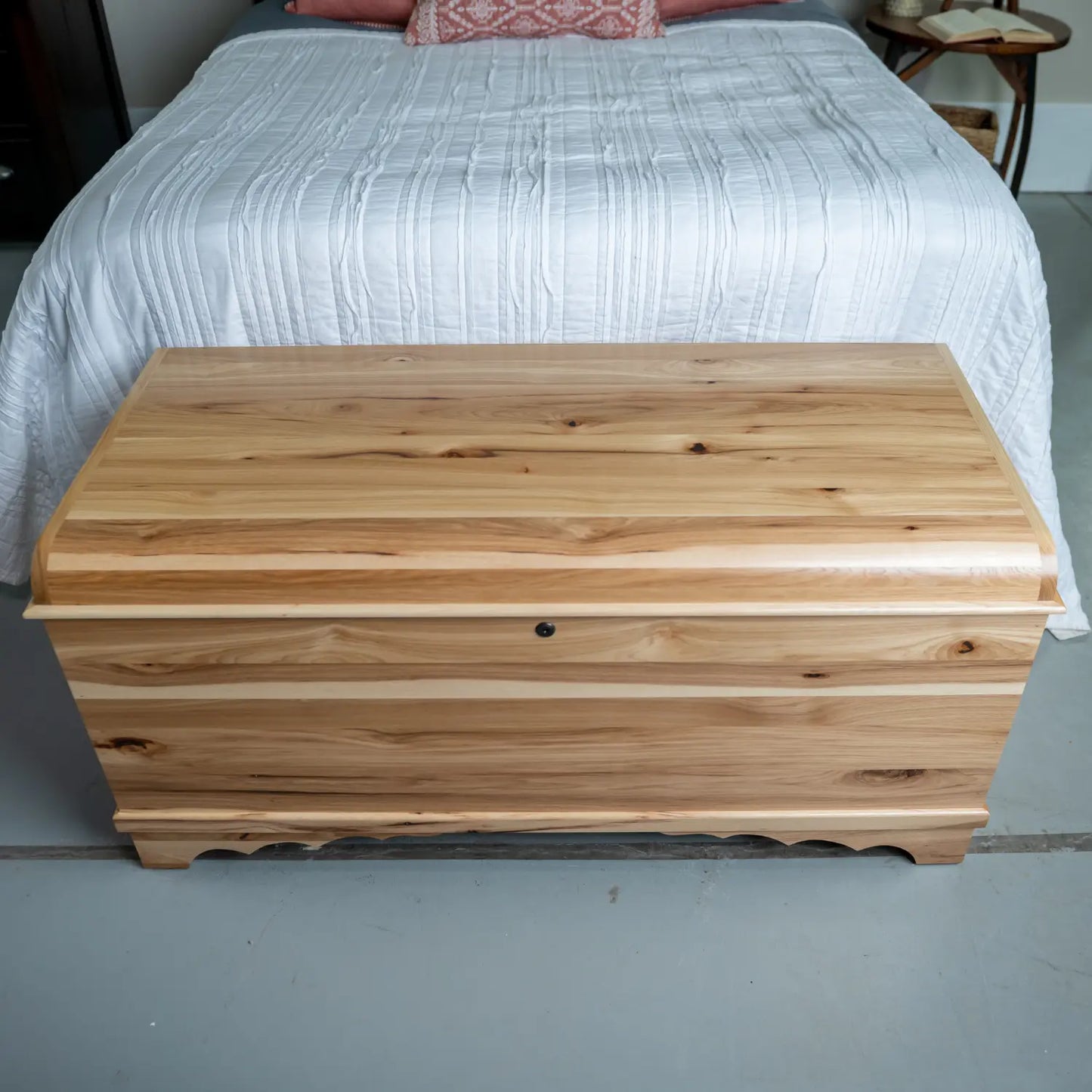 Waterfall Hickory Natural Cedar Hope Chest
