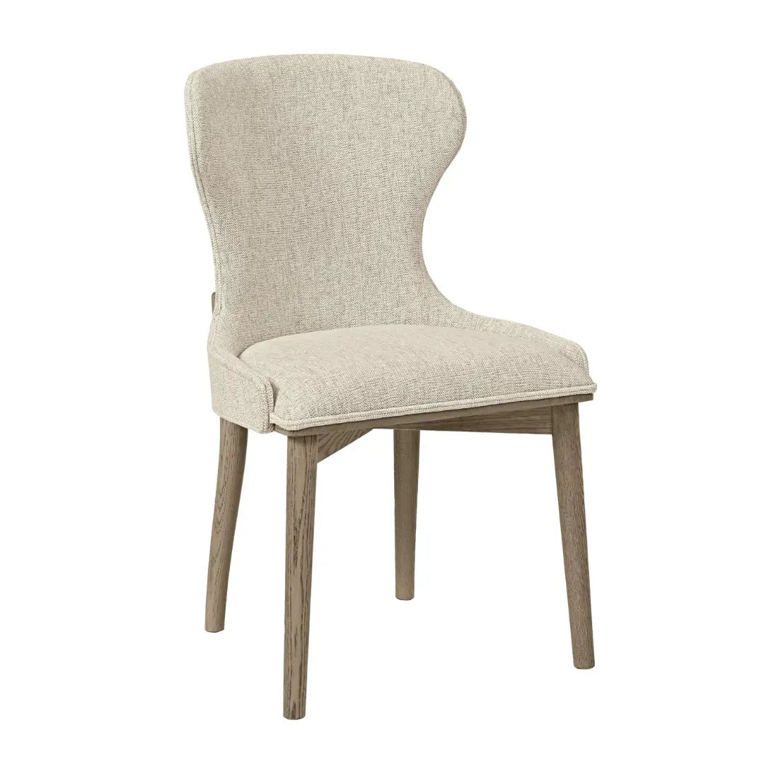 Hillside Modern Curved Upholstered Dining Chair
