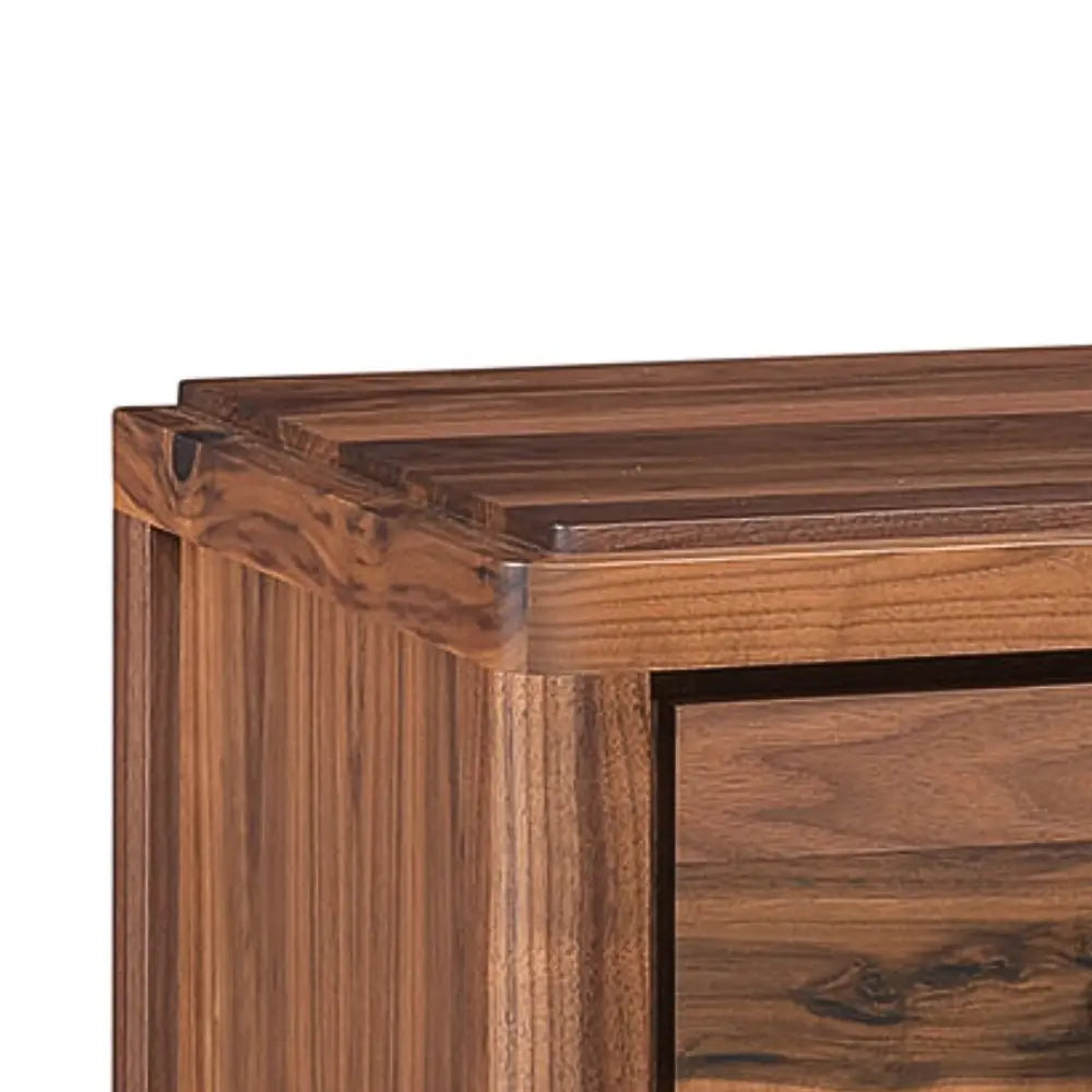 Lena Rustic Walnut Armoire