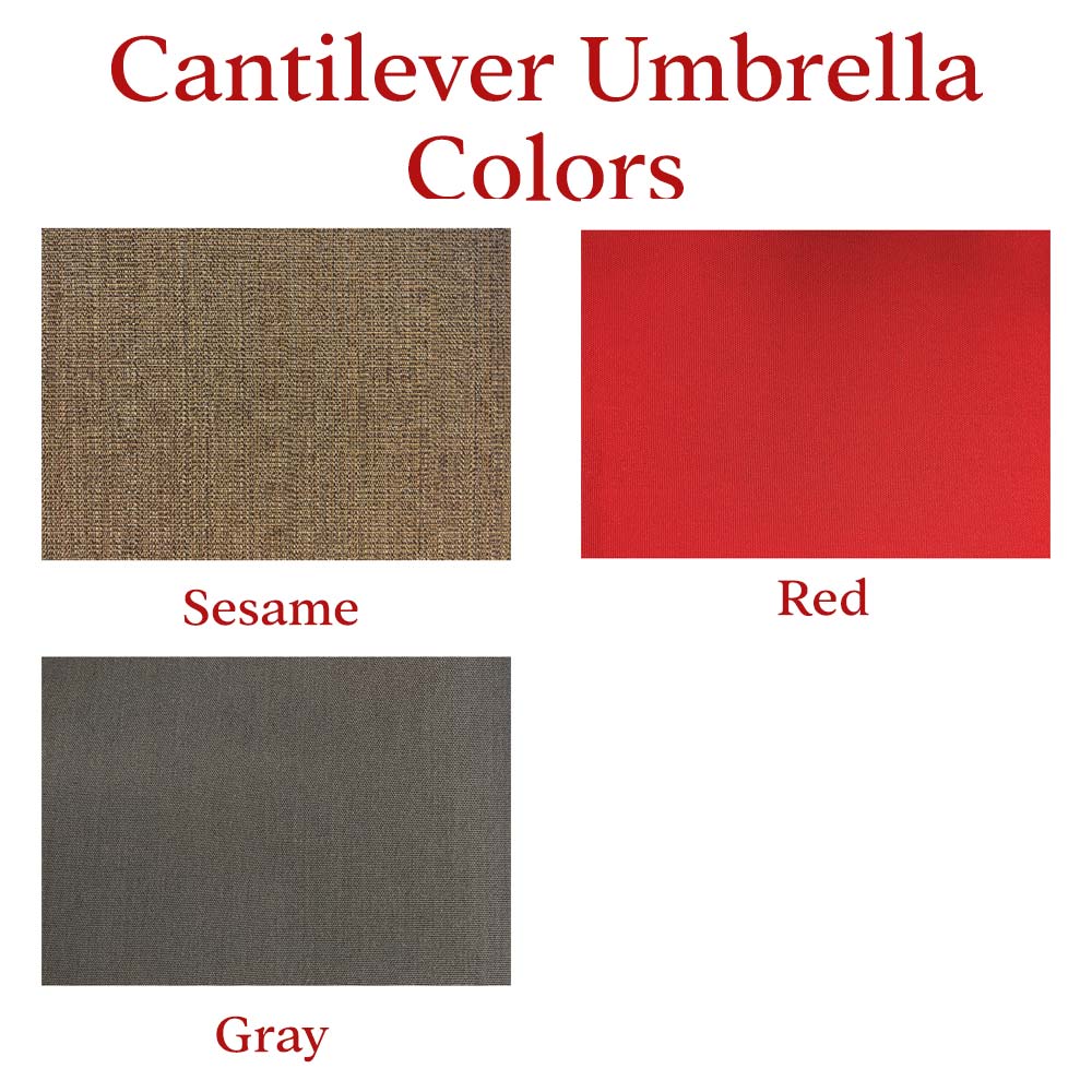 Outdoor Cantilever Umbrella