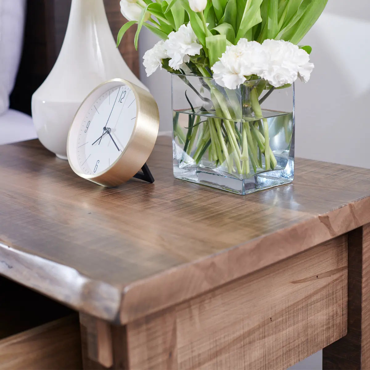 Weston Live Edge Nightstand with Drawer