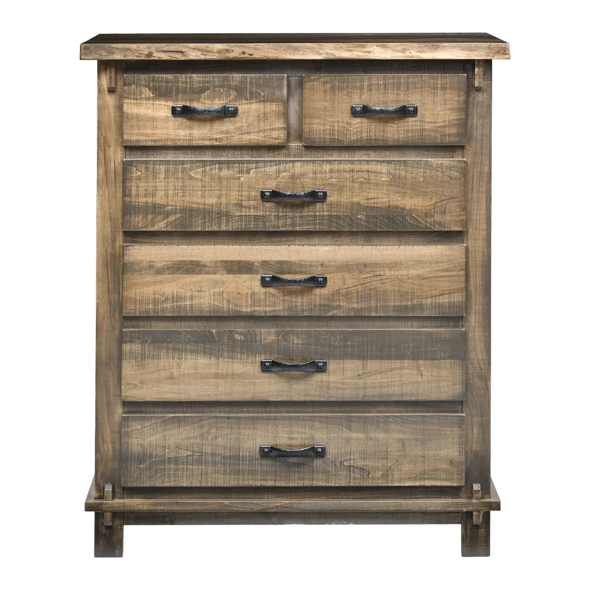 Weston Live Edge Tall Dresser, 6 Drawer Weston Live Edge Tall Dresser, 6 Drawer