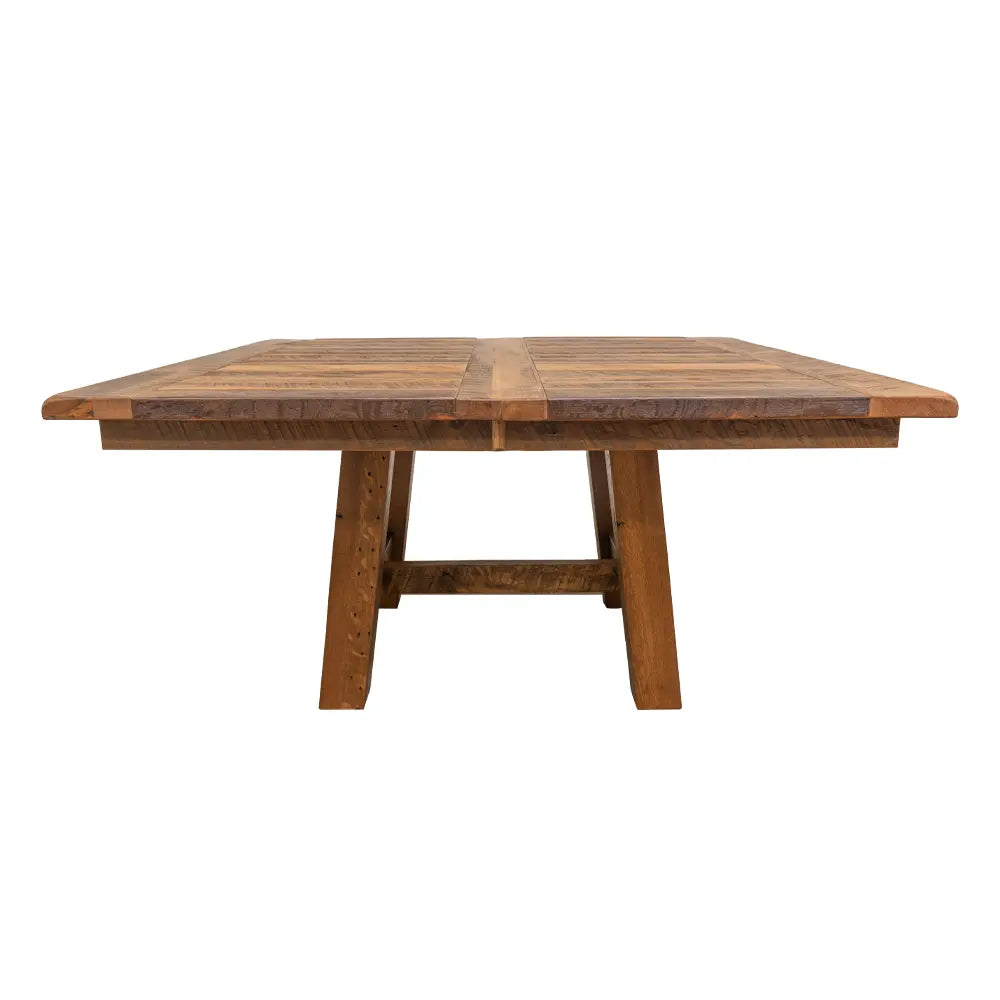 Square Barnwood Dining Table Farmhouse Rustic Red Door