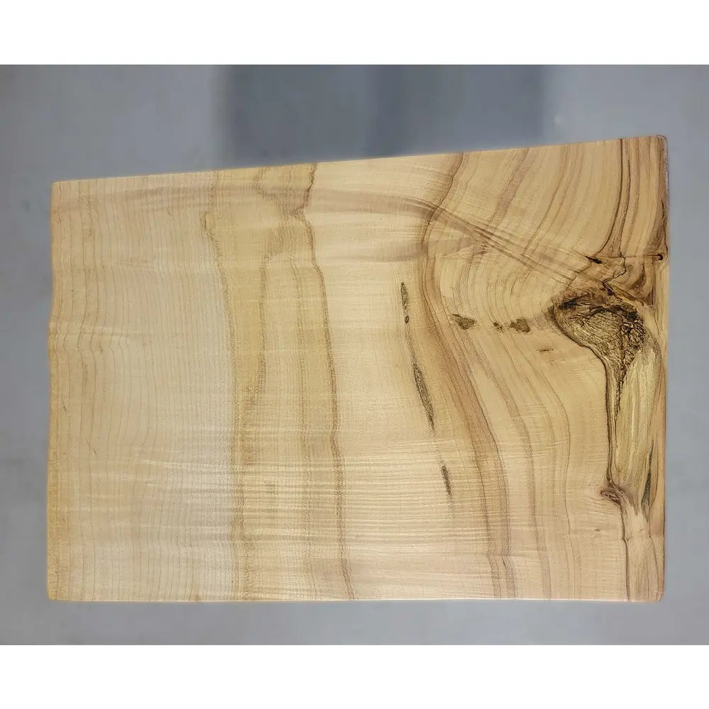 Top of Maple Slab End TAble