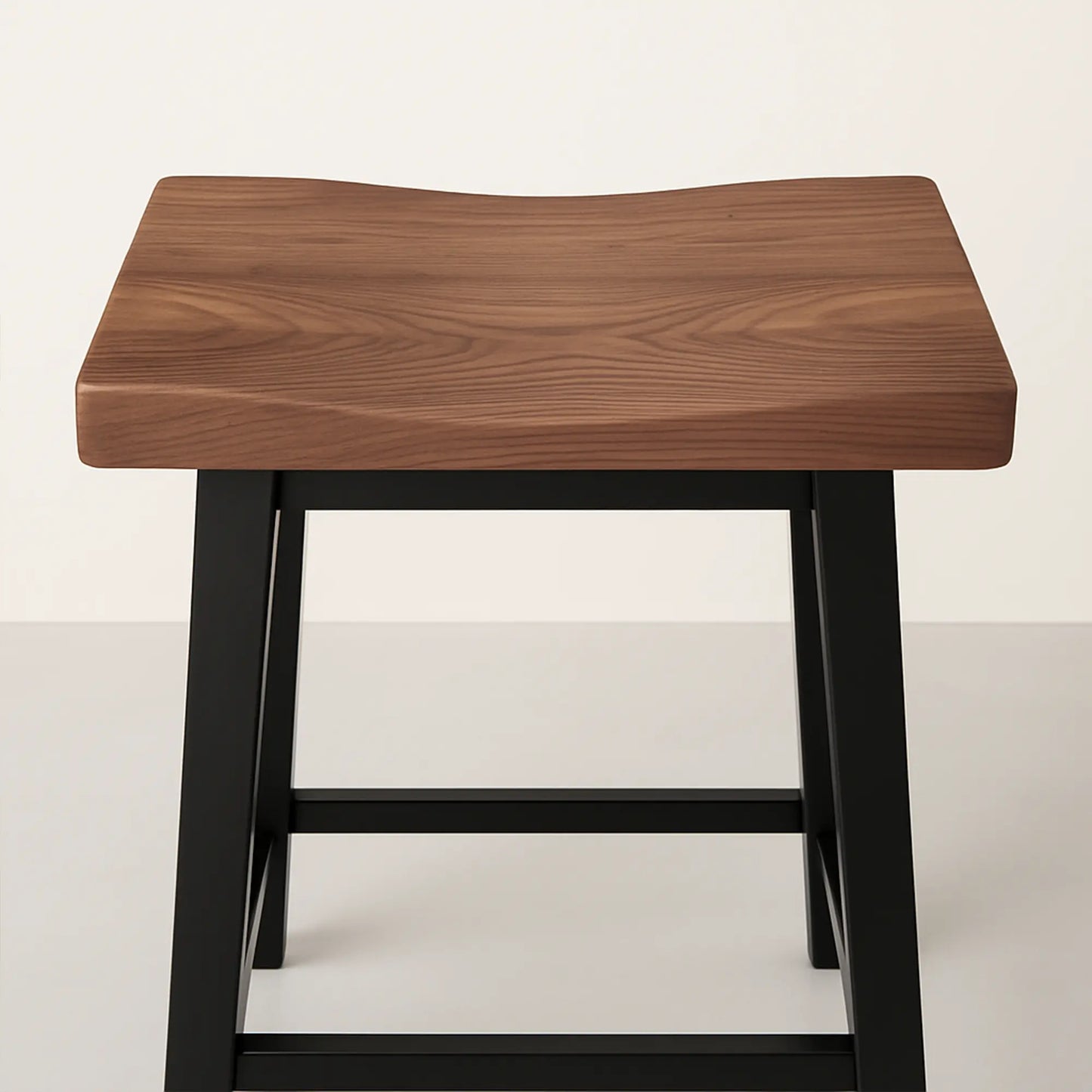 walnut wood kitchen stools