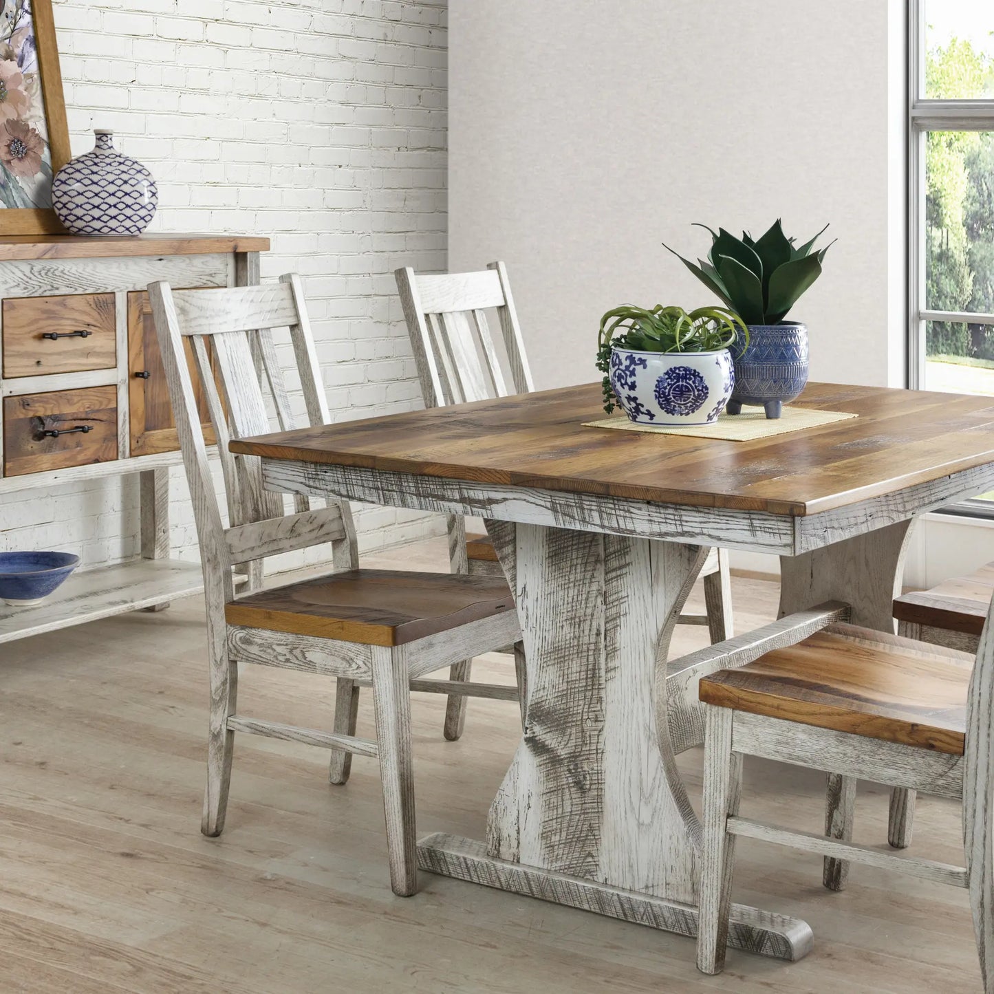 Tanner White Farmhouse Chair