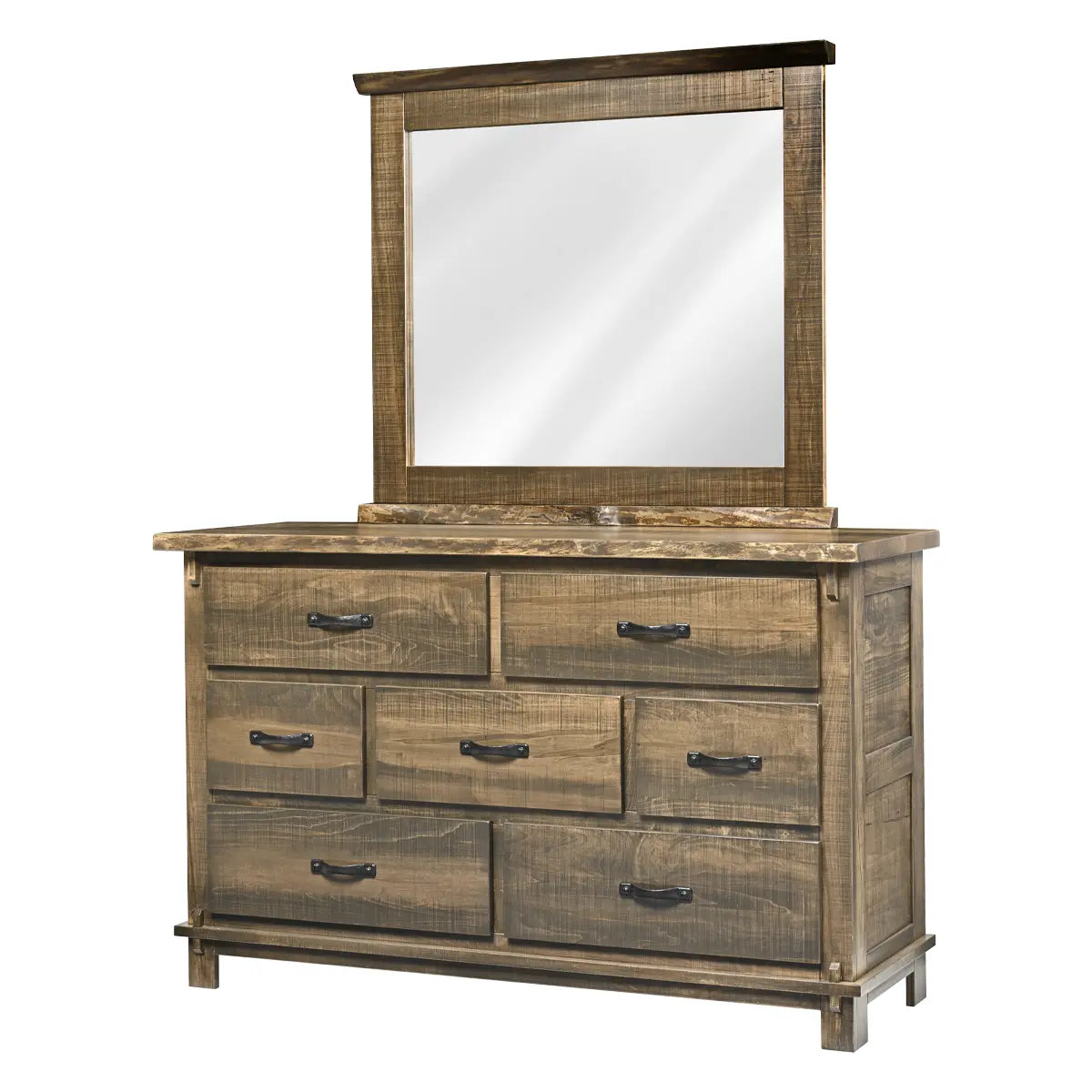 Weston Wood Framed Mirror for Dresser