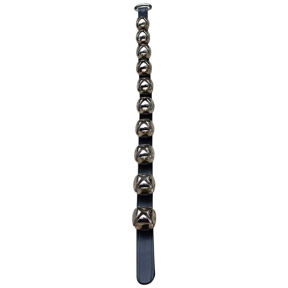 10 Chrome Hanging Bells