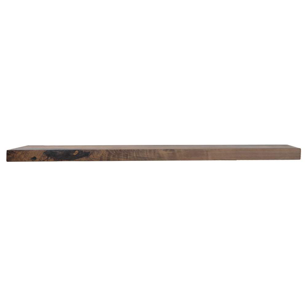 Walnut Mantel Shelf, 84 inches