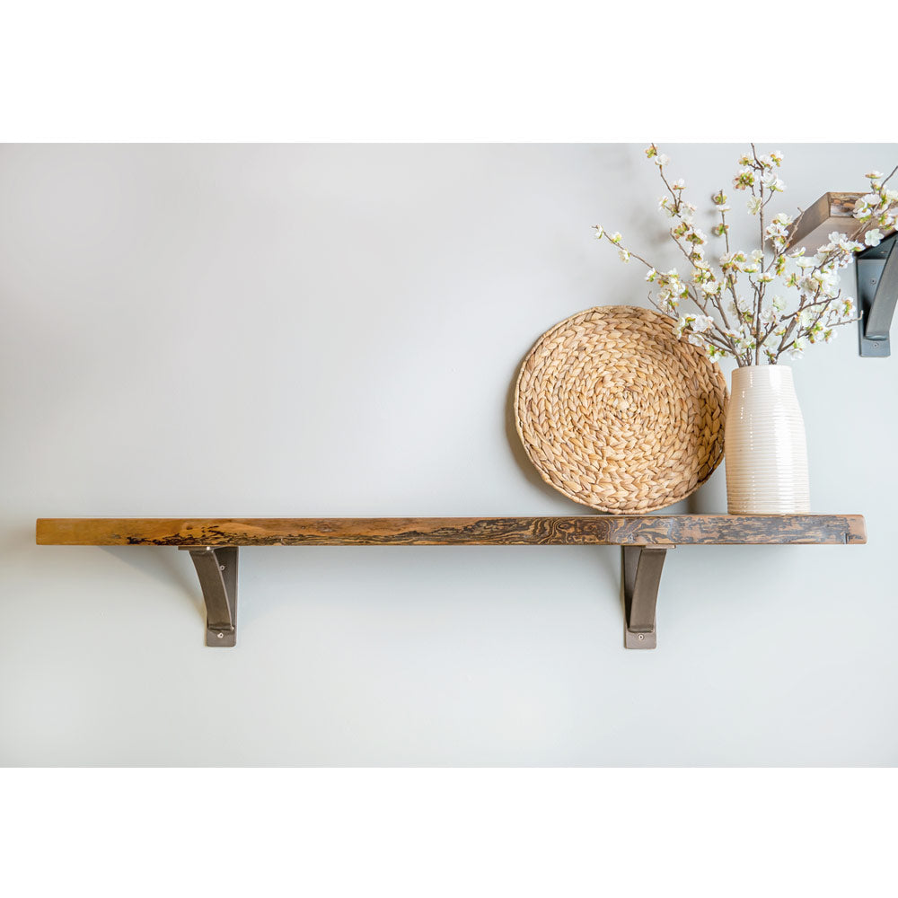 Modern Bronze Shelf Brackets Steel