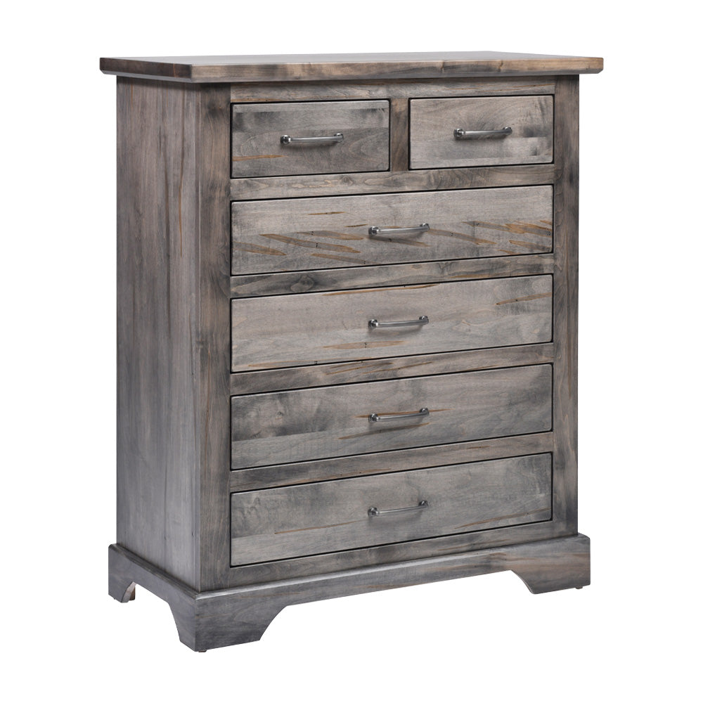 Kaycee Tall Farmhouse Dresser, 6 Drawers