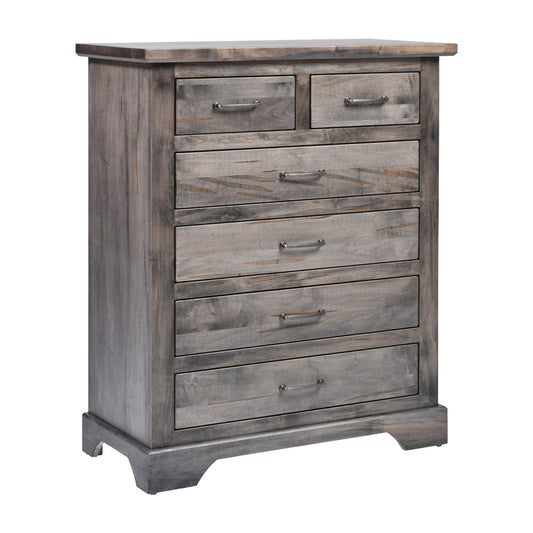 Kaycee Tall Farmhouse Dresser, 6 Drawers