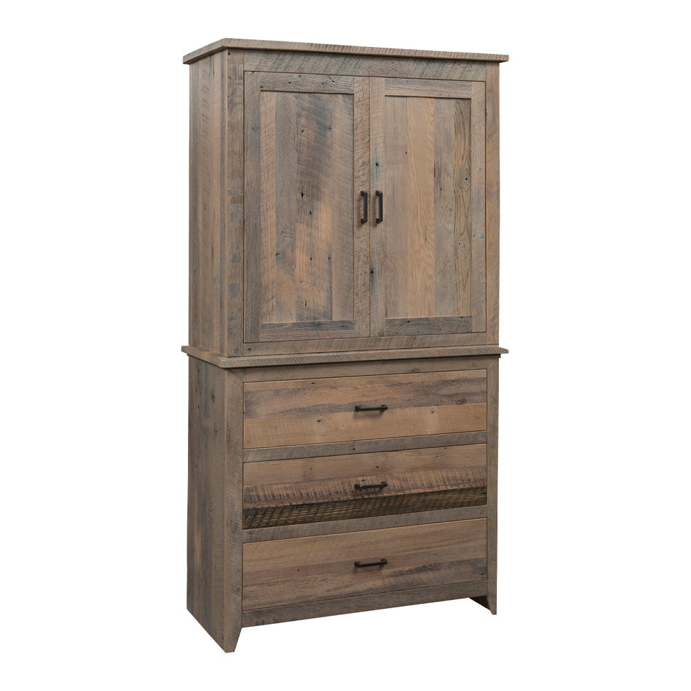 Madison Farmhouse Barnwood Armoire