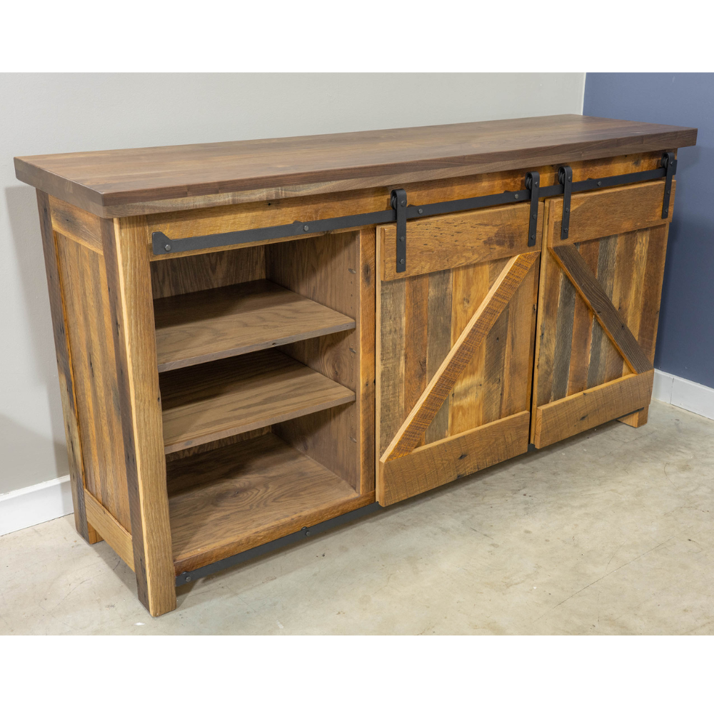 Middleton Farmhouse Buffet with Barn Doors