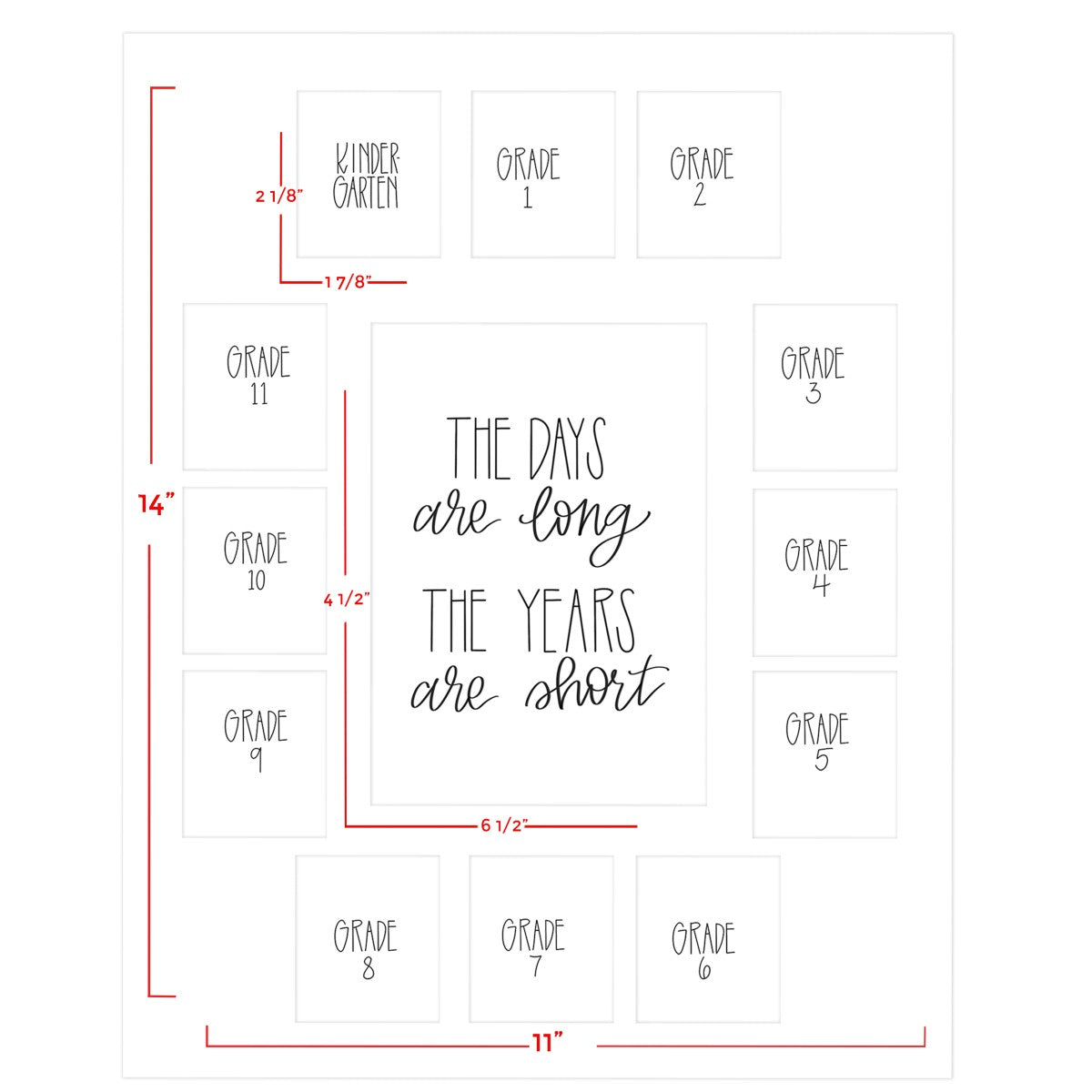 white mat dimensions