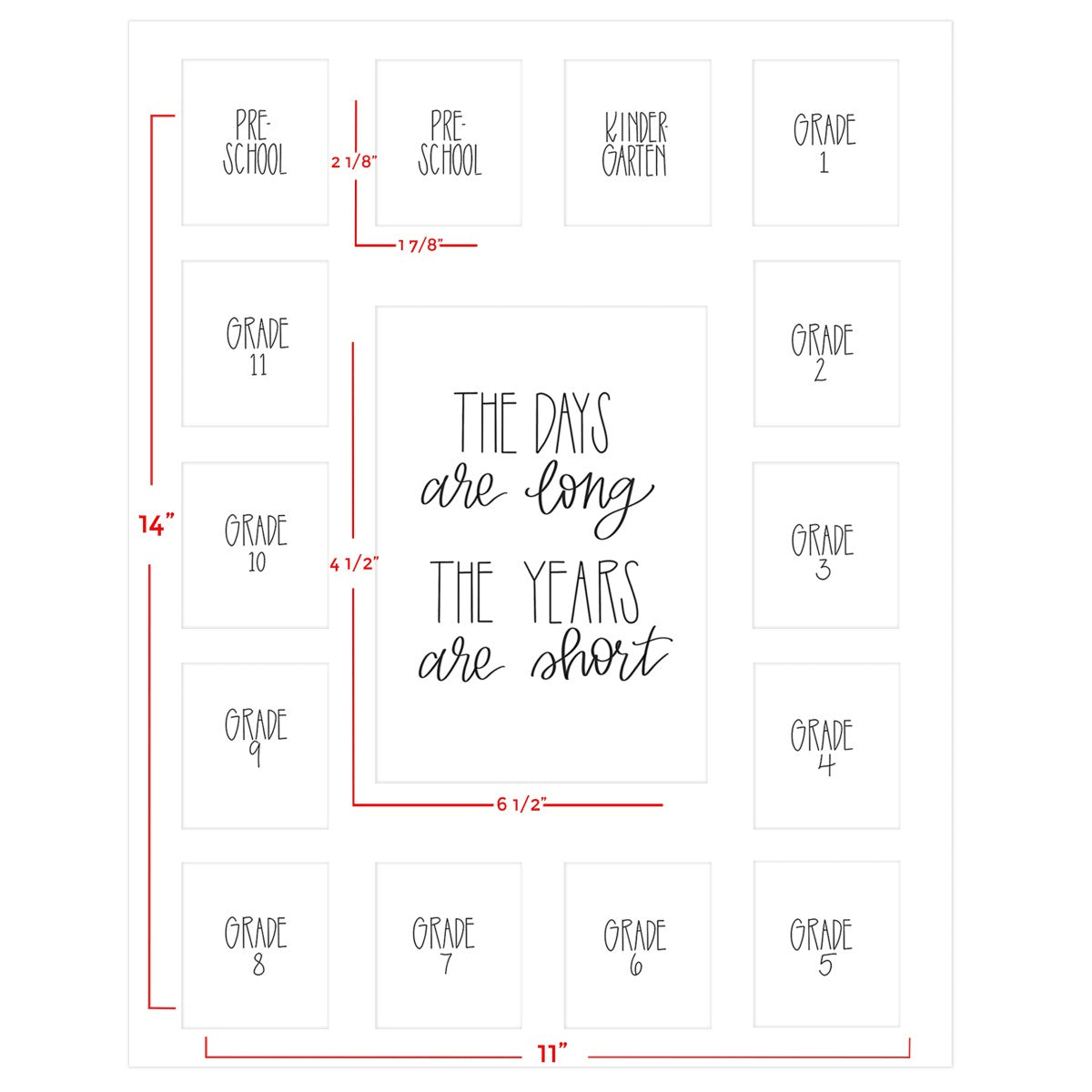 school year photo dimensions 15 openings