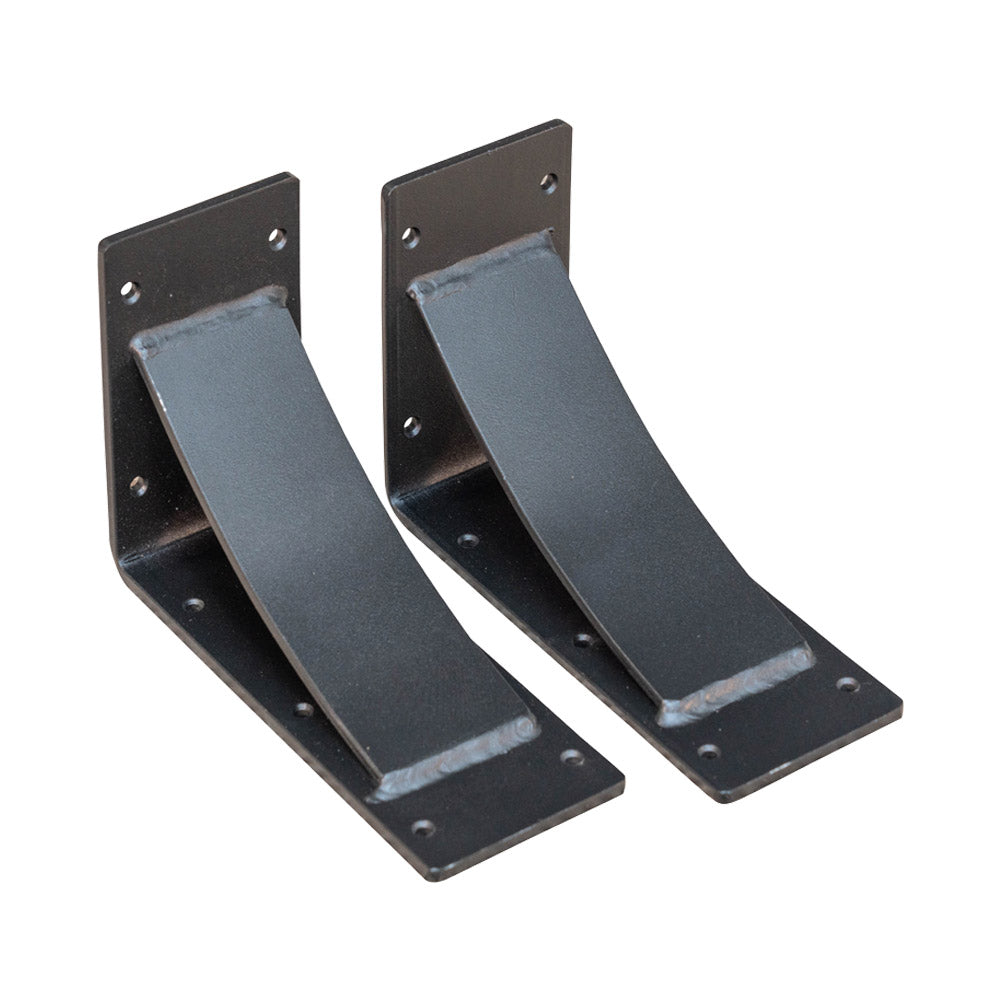 Heavy Duty Black Shelf Brackets