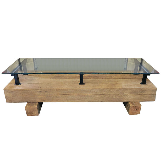 72.5" [LOCAL ONLY] Rustic Barn Beam TV Stand