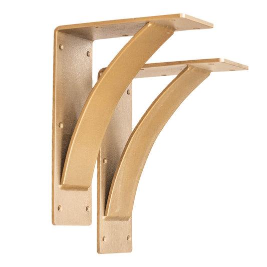 Mist Bronze Modern Mantel Bracket