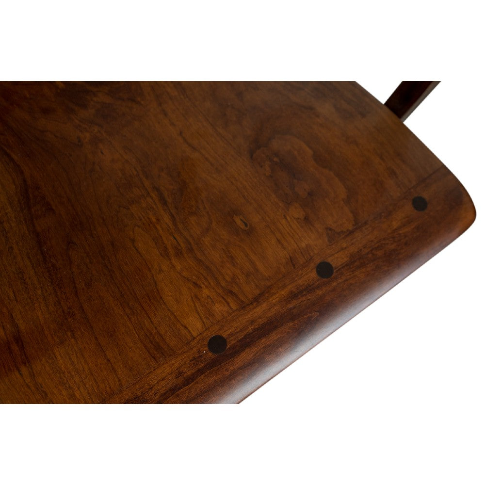 close up cherry wood michaels stain dining chair