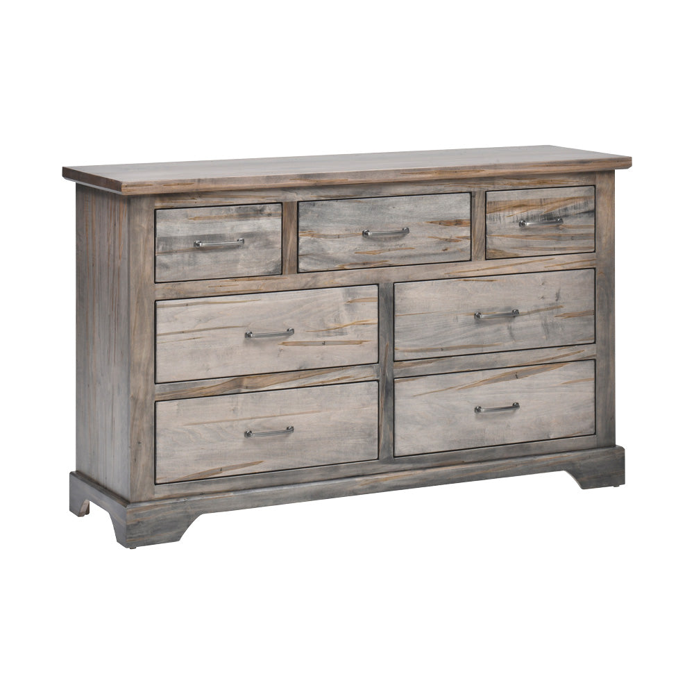 Kaycee Barnwood Farmhouse Dresser, 7 Drawers