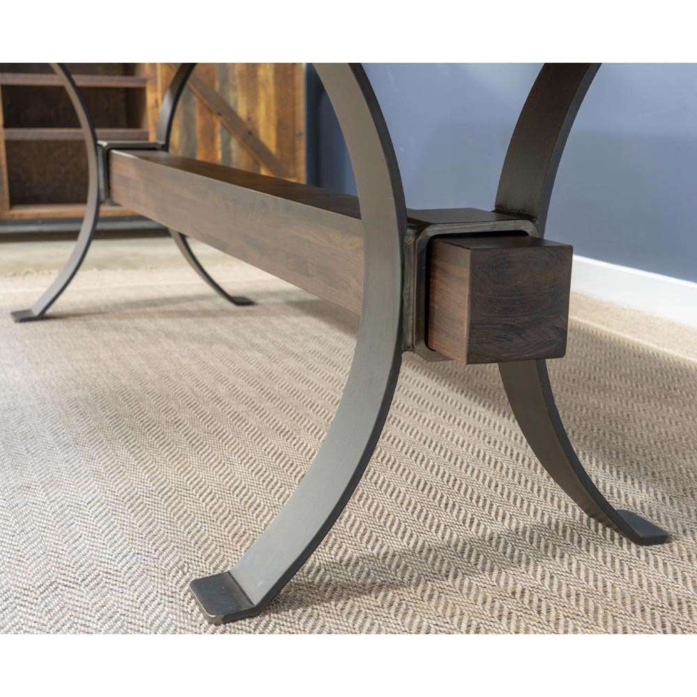 Hamilton Modern Walnut Dining Table